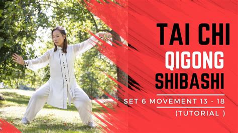 Tai Chi Qigong Shibashi Set 6 Tutorial Movements 13 18 Mirrored