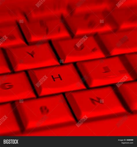 Red Laptop Keys Image & Photo (Free Trial) | Bigstock