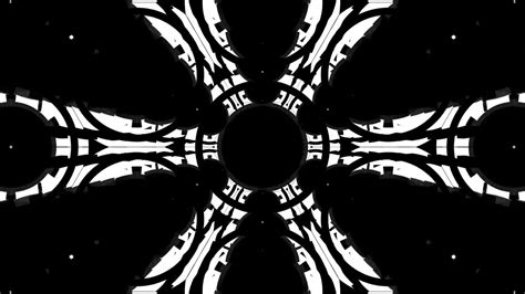 Vj Loop Dark Mirror Kaleidoscope Free Stock Footage Archive