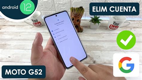 Eliminar Cuenta De Google Motorola Moto G52 Android 12 Actualizado