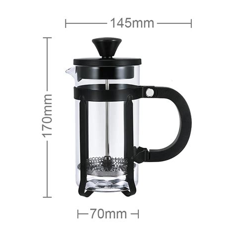 Glass French Press Coffee Maker Coffee Pot With Plunger Kitchen French Coffee Press Tea Maker