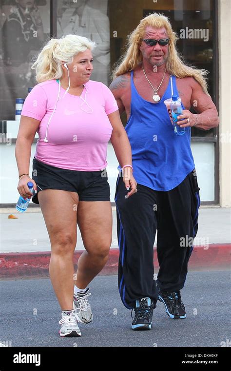 Duane Chapman aka Dog The Bounty Hunter, along with his wife Beth Smith ...