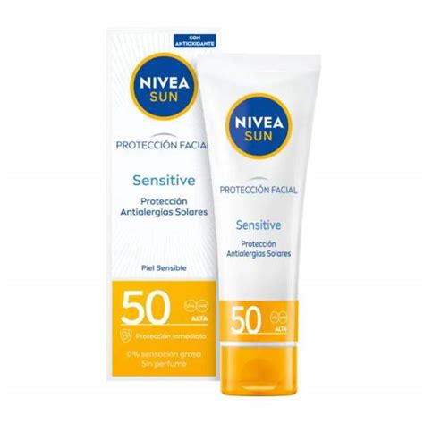 Nivea Sun Facial Sensitive Fp50 50ml