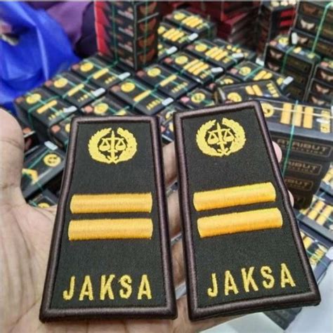 Jual Pangkat Jaksa Gol B Bordir Di Seller Babito Kota Jakarta Pusat