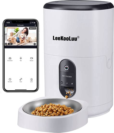 Automatic Dog Feeder HD 1080P Camera