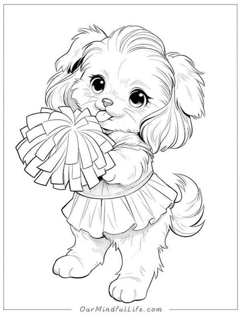 34 Fascinating Cheerleader Coloring Pages Free Printables Our