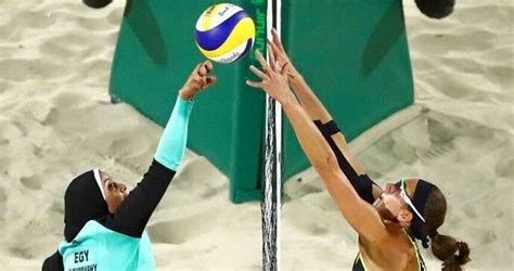 La photo phare des JO quand lÉgypte affronte lAllemagne au beach volley