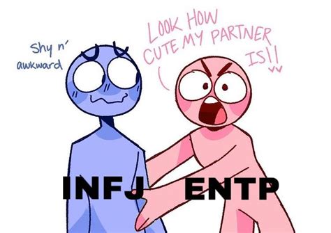 Infj X Entp Tipos De Personalidad Dibujos Divertidos Personalidad Infj