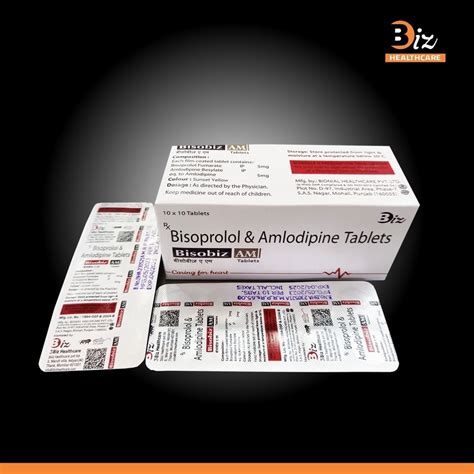 Bisoprolol 5mg And Amlodipine 5mg Tablet At Rs 63 Box Bisoprolol