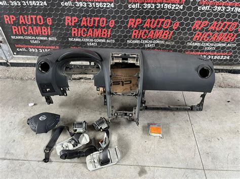 Kit Airbag Completo Nissan Qashqai Serie Benzina Ricambi Usati