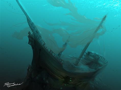 Sunken Pirate Ship Drawing at GetDrawings | Free download