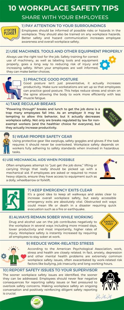 10 Workplace Safety Tips Artofit