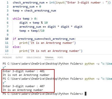 How To Check N Digit Armstrong Numbers In Python 3 Examples Python Guides