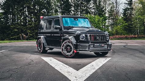 Brabus Rocket G Wagon Tuned Germany Black Mercedes Benz Hd Wallpaper Peakpx