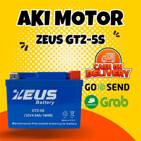 Aki Motor Xeon Fino XRide GTZ5S Accu Kering MF High Spec Lazada