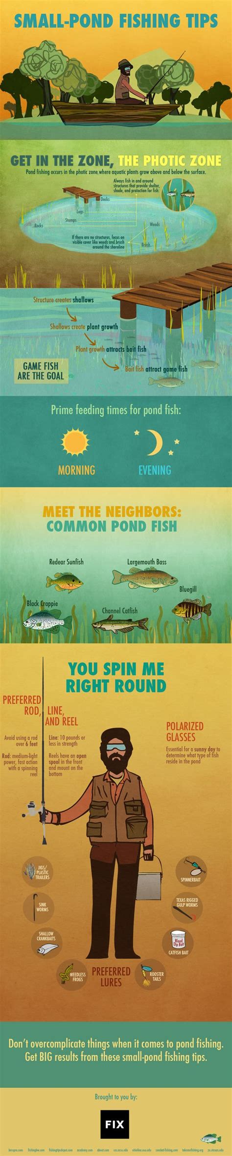 ALL ABOUT FISHING: Small-Pond Fishing Tips