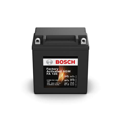 Batterie Moto Bosch FA135 AGM YB3L A 12v 3ah 30A Pour MOTO Scooter Quad