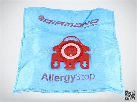 Σακούλες Πάνινες FJM με AllergyStop Σκούπας Miele 9917710 Compact C1