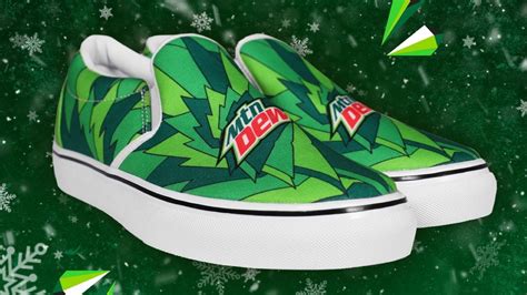 Mountain Dew Shoes, Mountain Dew High Top Sneaker, Soda Pop Fan ...