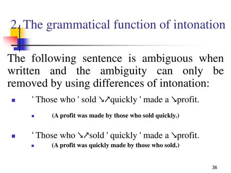 Ppt English Intonation Its Structure The Use Powerpoint