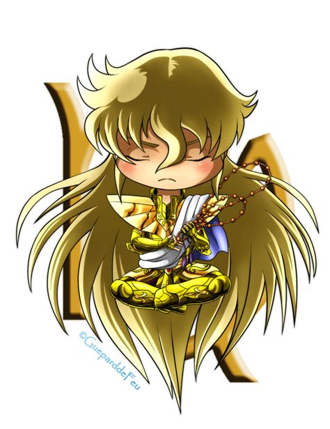 Chibi Virgo Shaka By GueparddeFeu On DeviantArt Seiya Caballeros Del