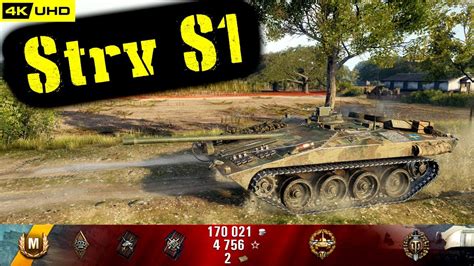 World Of Tanks Strv S1 Replay 6 Kills 4 2K DMG Patch 1 6 1 YouTube