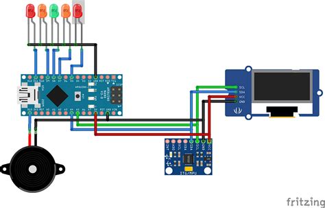 Arduino MPU6050 Digital Spirit Level Measuring Device