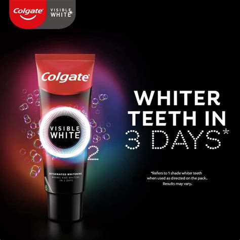 Buy Colgate Visible White O G Teeth Whitening Toothpaste Peppermint