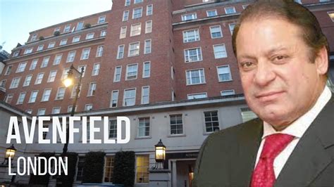 Former Prime Minister Pak Nawaz Sharif Residence Avenfield London Visit