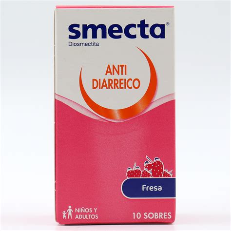 Droguería La Economía smecta 3 gr antidiarreico polvo p susp fresa