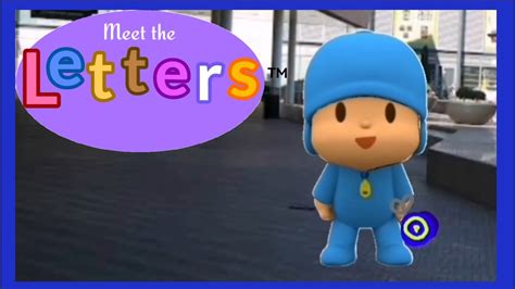 Pocoyo Meet The Letters Yy Youtube