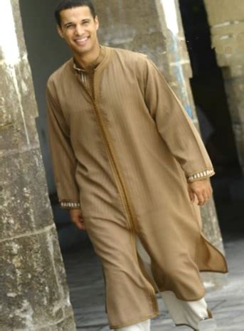 Djellaba Marocaine Pour Homme Jalaba Caftan Haute Couture