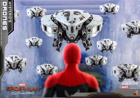 Mysterio s Drones Zubehör Set 1 6 Accessories Collection Series Spider