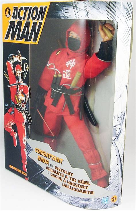 Action Man Hasbro 1993 Crimson Ninja Warrior