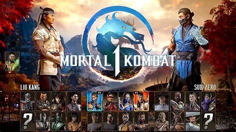 Mortal Kombat Full Roster Leaked New Characters Youtube