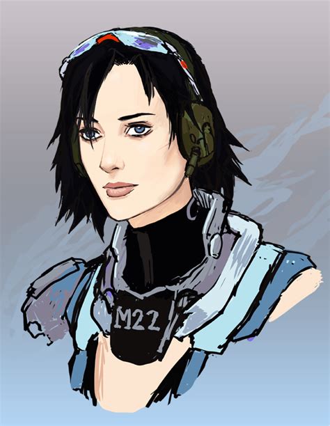 Katya By Thedrowningearth On Deviantart Portrait Sketches Sci Fi