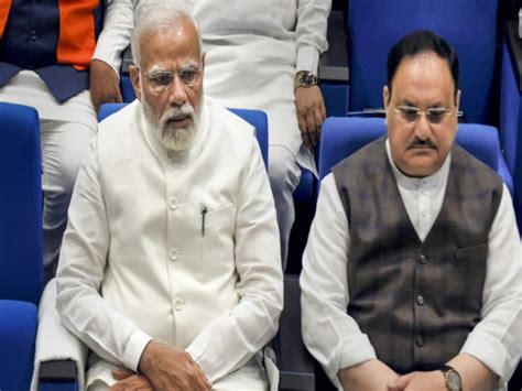 Bjp National President Jp Nadda Held A Meeting With Rajasthan Bjp