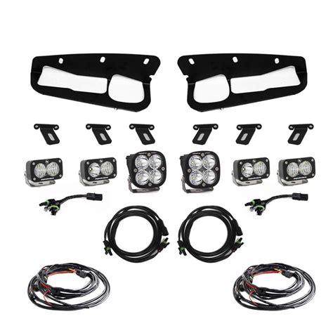 Baja Designs Squadron S Sport Led Fog Lights Pocket Kit W Toggle