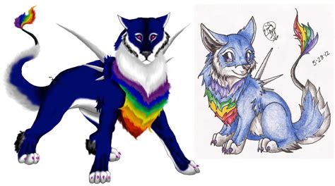 Spectra--Wolf Dragon Hybrid by Miss-Cellaneous23 on DeviantArt