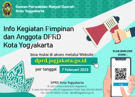 Sekretariat Dewan Perwakilan Rakyat Daerah Website Dprd Kota Yogyakarta