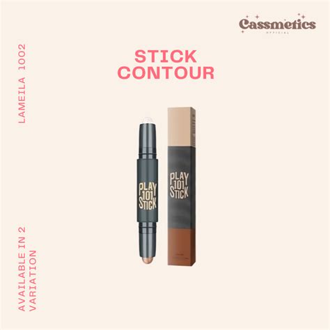 Jual Lameila Colour Geometry Face Stick Contour Duo Cocealer Stick