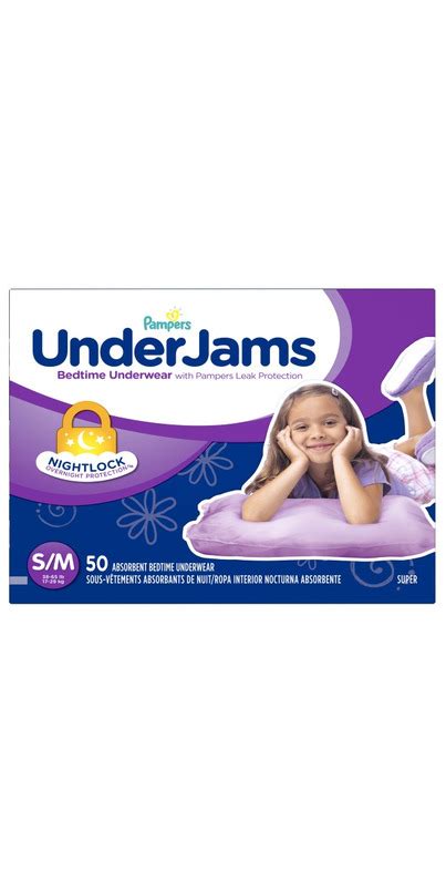 Buy Pampers UnderJams Bedtime Girls Underwear at Well.ca | Free Shipping $35+ in Canada