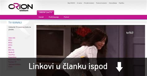 Orion TV - Besplatni TV kanali za Orion korisnike (2019) | SN | Orion ...
