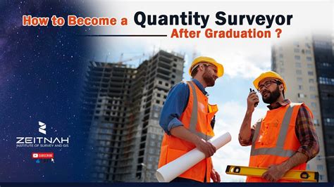 How To Become A Quantity Surveyor After Graduation Youtube