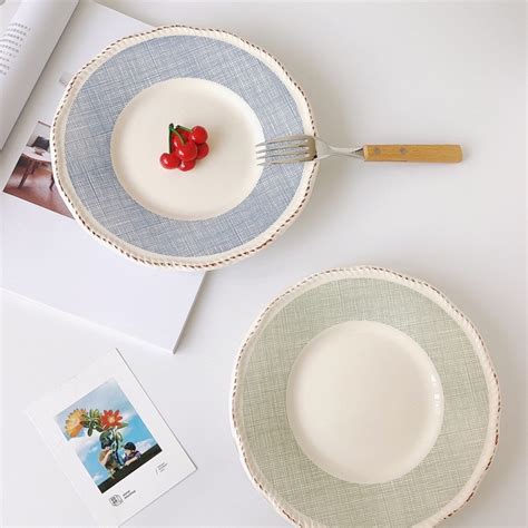 Jual Korean Cute Cafe Plate Piring Lucu Cafe Korea Korean Aesthetic