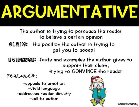 Activities For Teaching Argumentative Writing