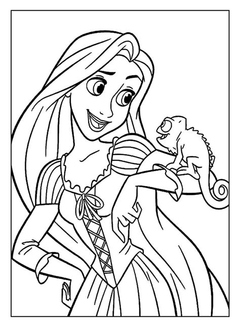 Enrolados Desenho Para Colorir