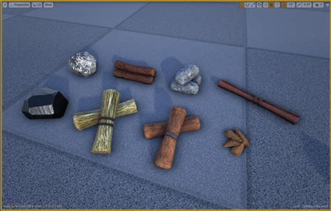 Dropped Item Meshes Preview - Survive ARK