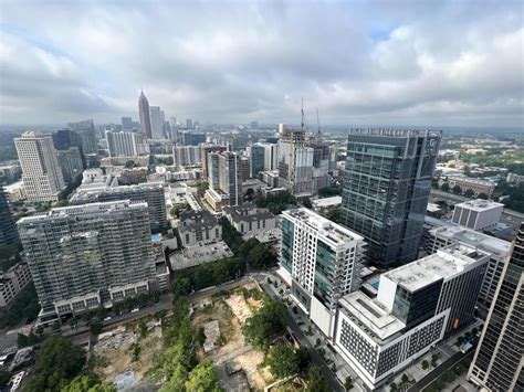 Midtown's changing skyline, from atop the Atlanta Four Seasons ...