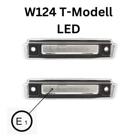 W T Model License Plate Led Lights Set Etsy